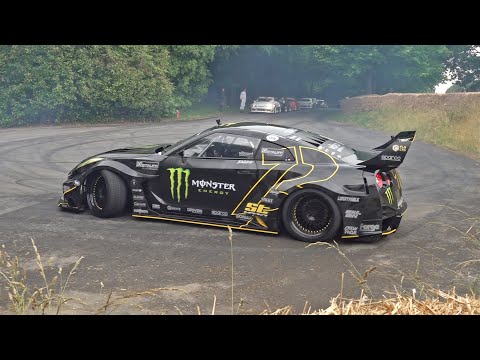 1200HP LibertyWalk Nissan R35 GT-R LSX V8 Turbo Engine! Start Up, Drifting, Fail, Burnouts!