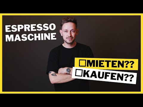 Gastro Espressomaschine Leasen, Kaufen oder...? Café Gründungs Tipp
