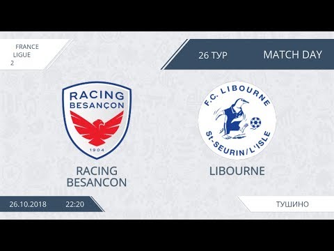 AFL18. France. Ligue 2. Group B. Day 26. Racing Besancon - Libourne.