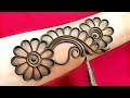 Very Beautiful Stylish Front Hand Mehndi Design Easy Arabic Mehndi Mehndi Ka Design Mehndi