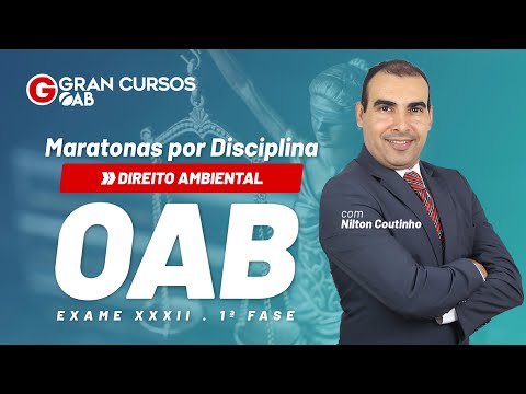 Maratonas por Disciplina - Direito Ambiental: Políticas na área ambiental Prof. Nilton Coutinho