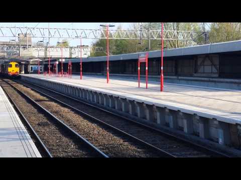 DRS Class 20s 20302 & 20304 at Stafford 14/04/14