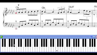 Partitura Piano Llueve Por Dentro ( Luis Fonsi ) demo