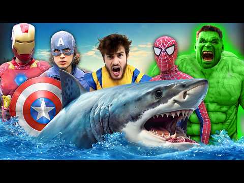 Jaws VS The Avengers!