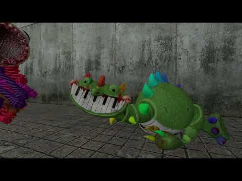 Poppy Playtime Adventures!:Pianosaurus's revenge!!!