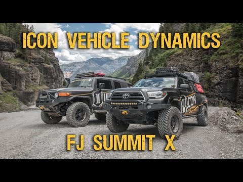 ICON Vehicle Dynamics at FJ Summit X in Ouray, Colorado