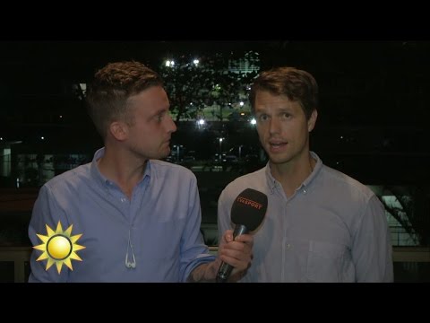Michel Tornéus missar OS-finalen - Nyhetsmorgon (TV4)