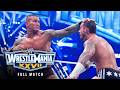 FULL MATCH CM Punk Vs Randy Orton WrestleMania XXVII