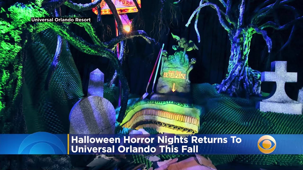 Halloween Horror Nights Returns To Universal Orlando This Fall