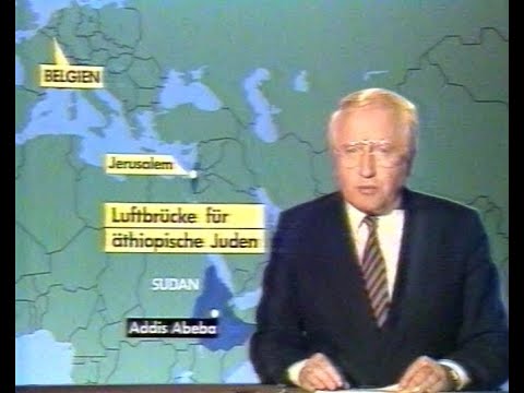 ARD 04.01.1985 - Tagesschau mit Werner Veigel, davor noch Programmtafeln