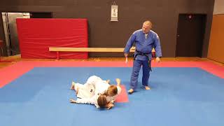 20250311 – Zkouška na bíložlutý pásek (Veronika Sysalová, Albert Daníček)