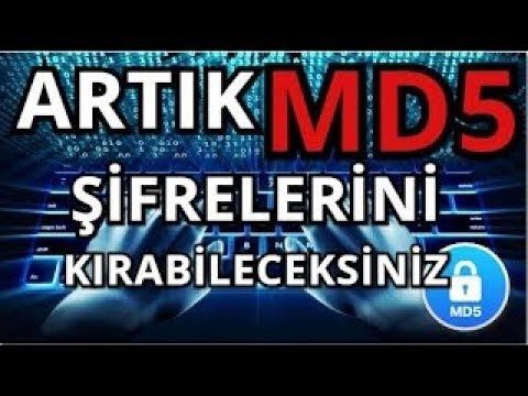 MD5 ŞİFRELERİNİ ARTIK KIRABİLECEKSİNİZ !