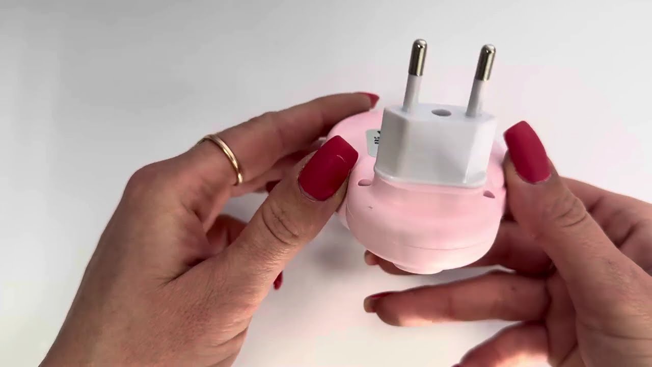 Ночник LED TEDDY 1,2W с розовой кнопкой VIOLUX 310103