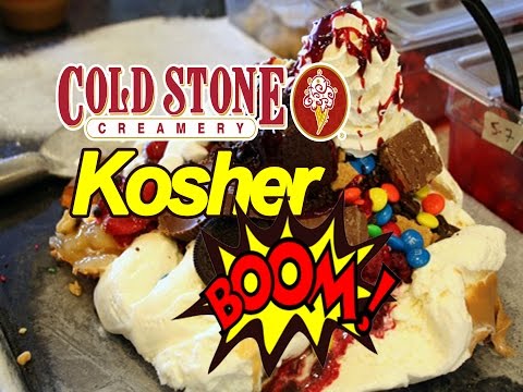 Cold Stone Creamery Kosher Boom