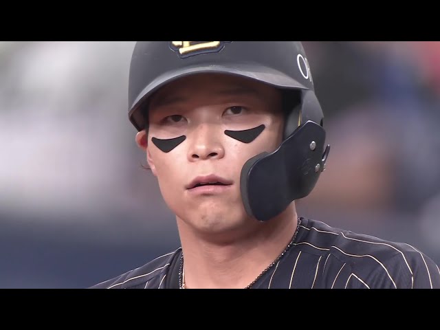 【8回裏】代打起用に応えた!! バファローズ・中川圭太  満塁のチャンスでセンターへ同点のタイムリーヒット!! 2025年7月15日 オリックス・バファローズ 対 東北楽天ゴールデンイーグルス