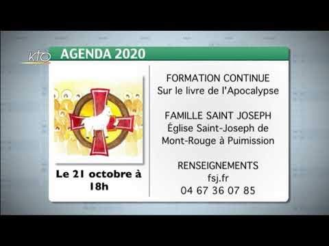 Agenda du 16 octobre 2020