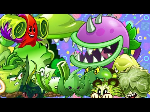 Plants vs Zombies 2 - Only Enforce-Mint Plants Challenge (With Gold Bloom)