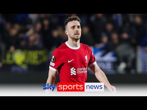 Liverpool's Diogo Jota ruled out for two weeks