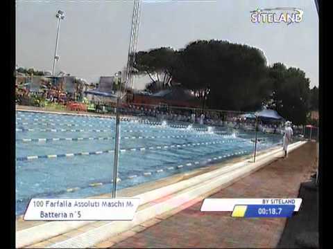 Serie 5 dei 100 Farfalla  Assoluti Maschi Master - 11 Memorial Andrea Bettiol