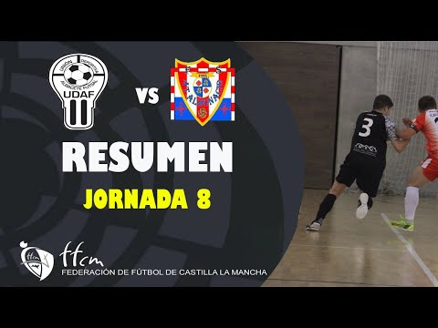 RESUMEN UDAF AFANION - ATLETICO ALMONACID FS /  (4-5) / JORNADA 8 / TERCERA DIVISION / Temp. 22/23