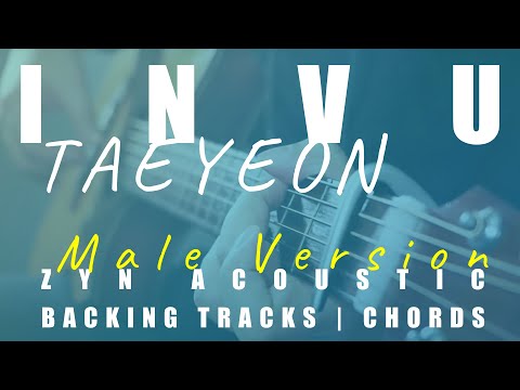 INVU (Male Ver.) - TAEYEON | Acoustic Karaoke | Chords