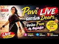 Today Saree Live Dears ️ Don T Miss It Live Saree PaviDhanuSri Is Live