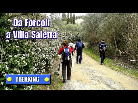 TREKKING  Da Forcoli a Villa Saletta - di Sergio Colombini