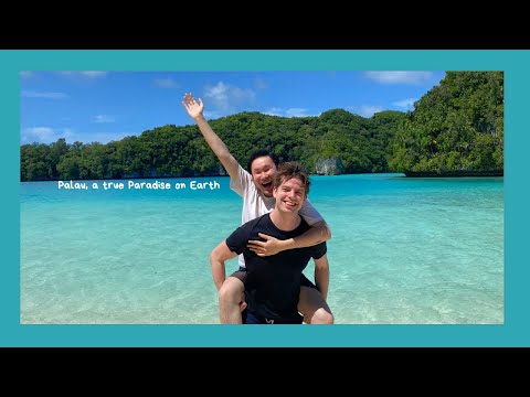 Why Palau is a hidden gem country to travel to : Crystal Waters and Islands - GAY TRAVELS | Vlog 264