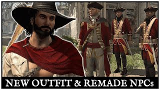 British infantry NPCs remake and New outfit - Corsaire du Roy mod project