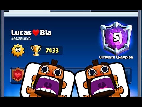 #5 LucasXGamer Comeback TOp 5 global 7400+ gameplays- Clash Royale