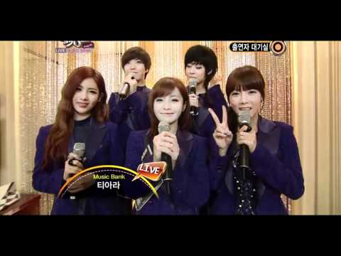 T-ara - Back Stage Talk (Music Bank 111118)