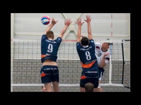 160423 Next Volley Heren 1 - Sliedrecht Sport Heren 1 (Foto's: Hans van Wijngaarden)