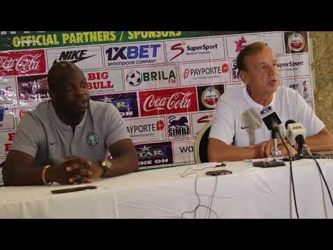 Rohr PreMatch Interview NIG vs LBY (Part1) Rohr PreMatch Interview NIG vs LBY (Part1)