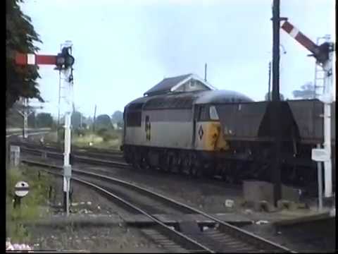 BRITISH RAIL: BARNETBY JULY 1991