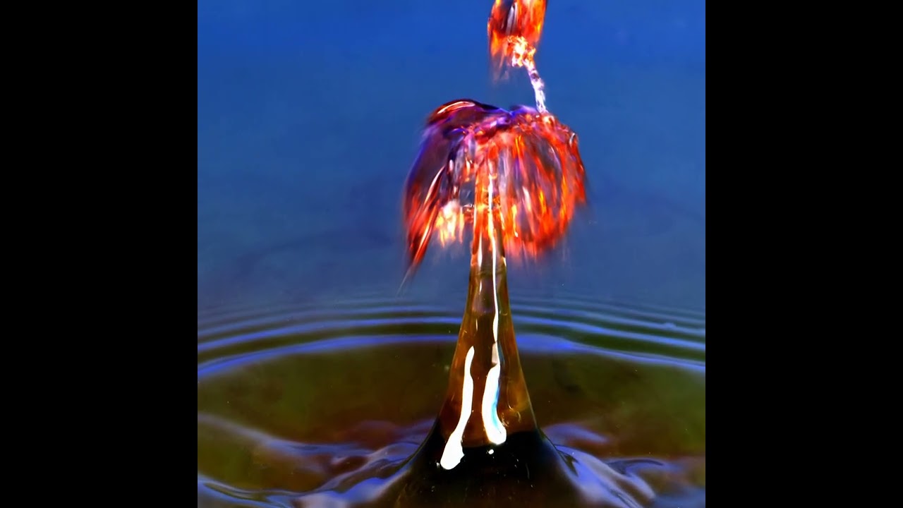 Gocce d'acqua Fontane luminose