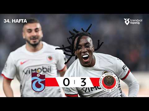 Trabzonspor Kulübü Trabzon 0-3 SK Gençlerbirliği Ankara