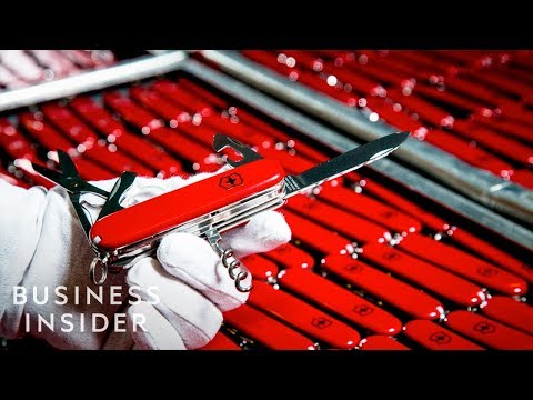 How Swiss Army Knives Are Made | The Making Of