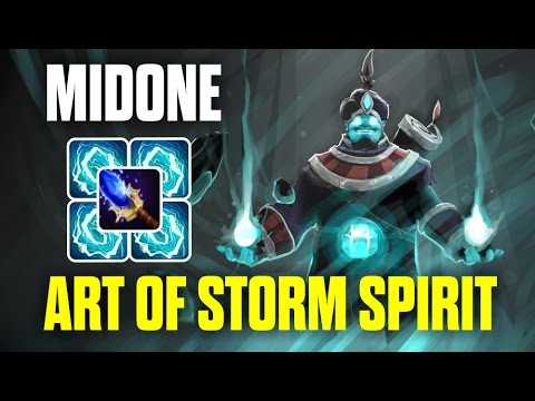 Storm Spirit 37 Bloodstone Charges by Midone - Top MMR Pro Player | Dota 2