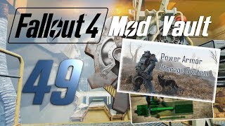 FALLOUT 4 Mod Vault 49 - Power Armor Storage and Big Revolvers