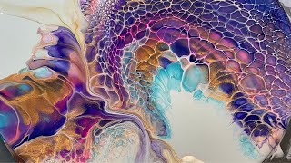 Majestic Bloom Swipe! An explosion of color! 🌈