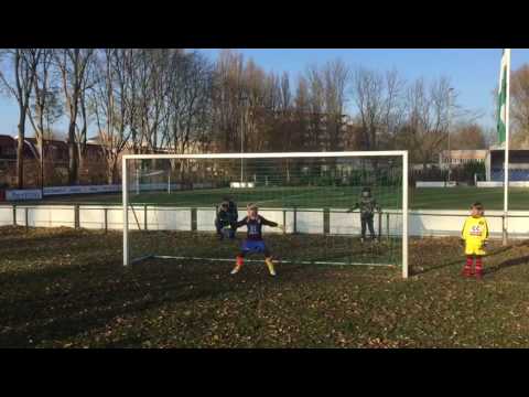 Hillegersberg JO9-6 - Nieuwerkerk JO9-12 (26-11-2016)