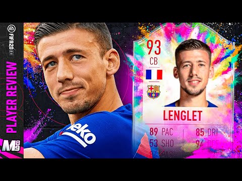 SUMMER HEAT LENGLET PLAYER REVIEW | 93 LENGLET REVIEW | FIFA 20 Ultimate Team