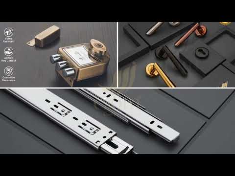 Crom stainless steel solid casted mortise handle, for door f...