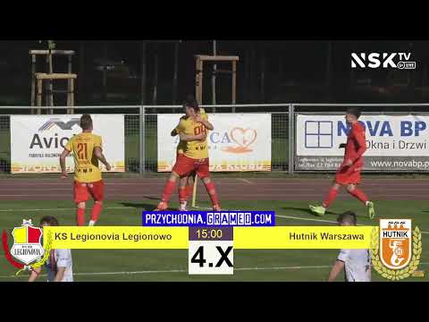 tv.nsk.pl [zaproszenie] KS Legionovia Legionowo (3) - Hutnik Warszawa (2) 2025-10-04 15:00 4L-10