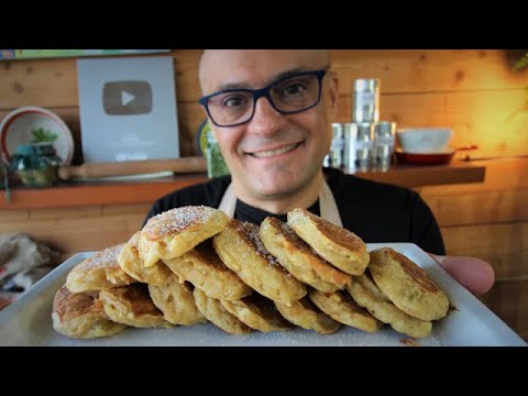 Mele e Yogurt Greco senza friggere senza grassi frittelle di mela SENZA RIMORSI