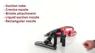 Cordless vacuum cleaner WORTEX CVC 1860