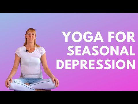 Yoga for Depression (Winter Blues, Anxiety and Stress) | Jessie Cole Wellness