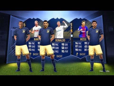 99 TOTY RONALDO, 98 TOTY MESSI, 96 TOTY KANE! - FIFA 18 Ultimate Team