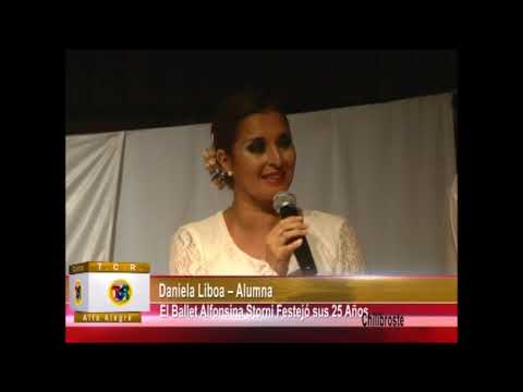 11 Chilibroste: 25º Aniversario del Ballet Alfonsina Storni - Palabras de Daniela Liboa