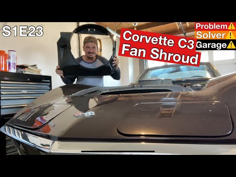 Corvette c3 fan shroud installation. Radiator fan shroud Installation corvette C3